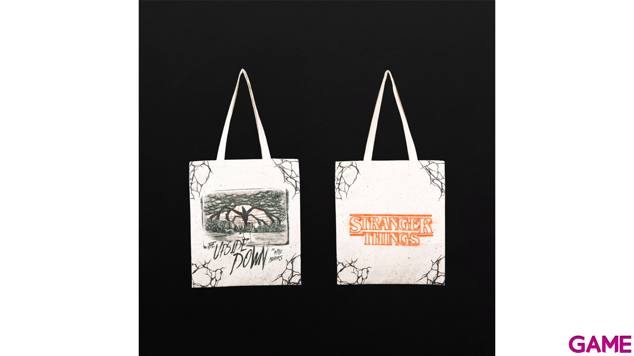 Bolsa Tela reutilizable Stranger Things Upsidedown-0