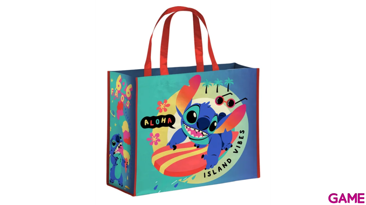 Bolsa Reutilizable Stitch Vibes-0