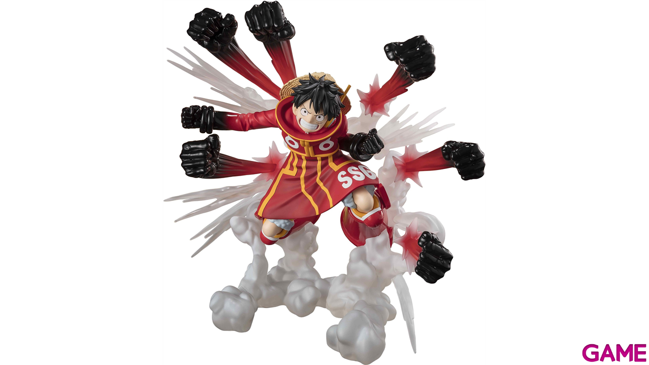Figura One Piece Monkey.D.Luffy Gum Gum Hawk Gatling Extra Battle de 18,5 cm-0