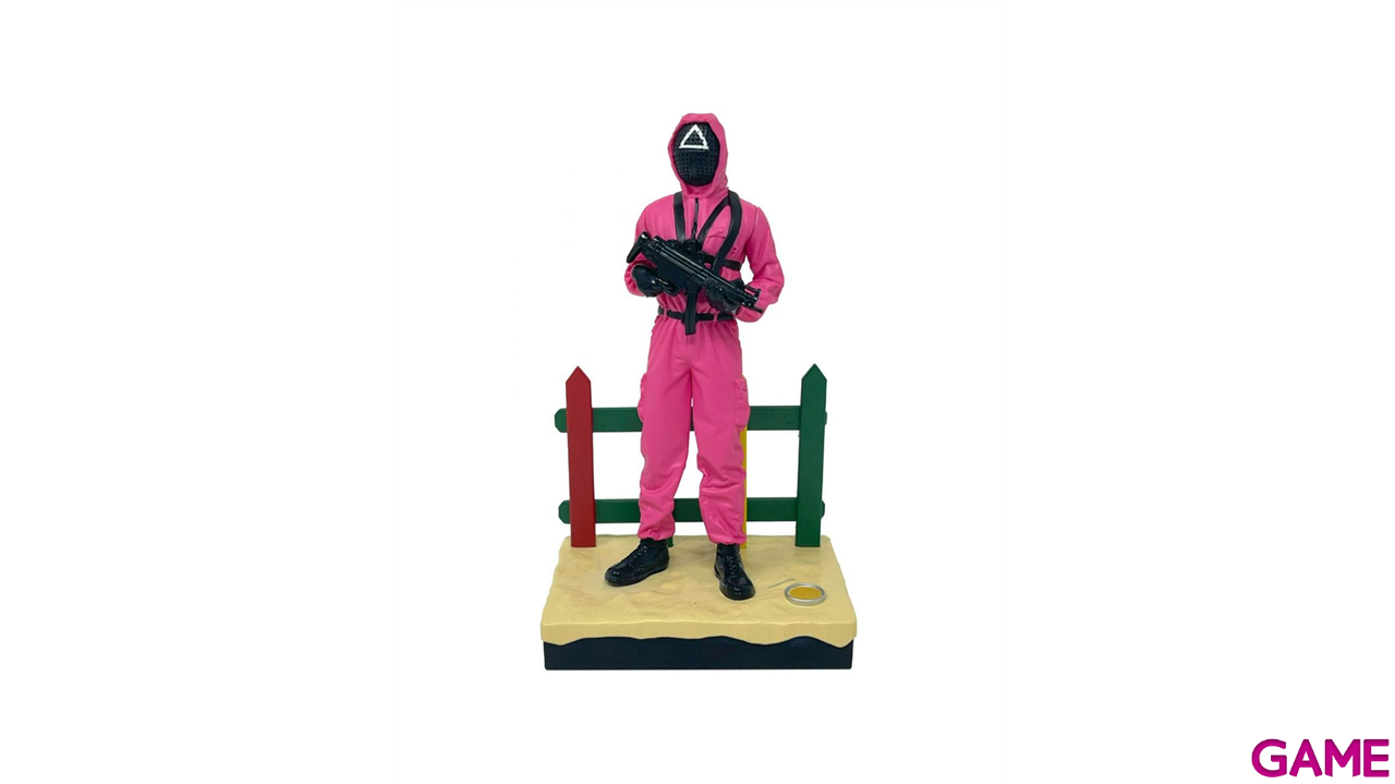 Caja de regalo Juego del Calamar (Figura + Botella + manta + pegatinas)-5