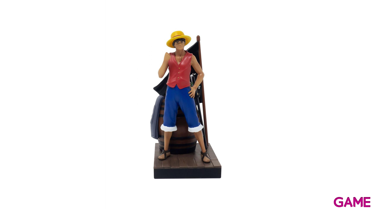 Caja de regalo One Piece (Figura + Botella + manta + pegatinas)-4
