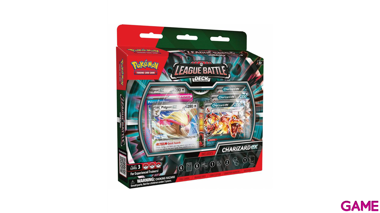 Pack de cartas Pokemon League Battle Deck Ex Charizard (inglés)-0