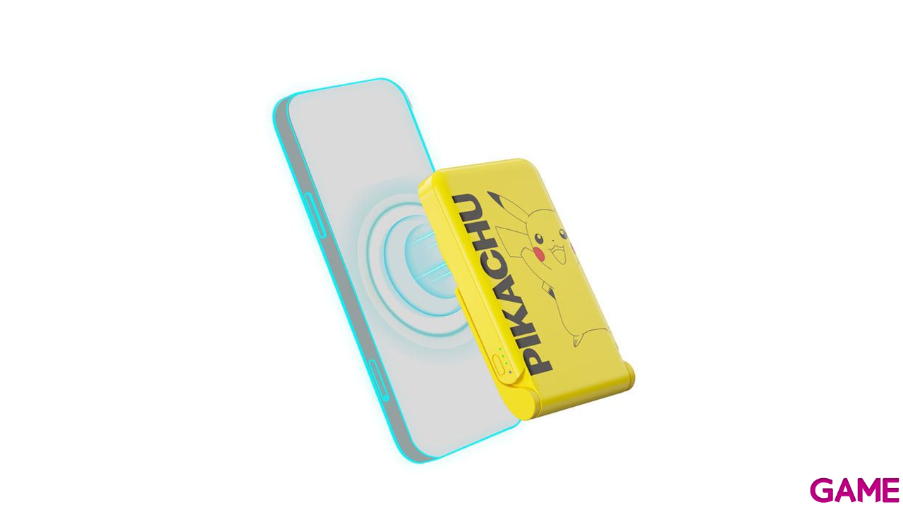 Powerbank Pokemon Pikachu Magsafe imantada de 5000 mAh-0