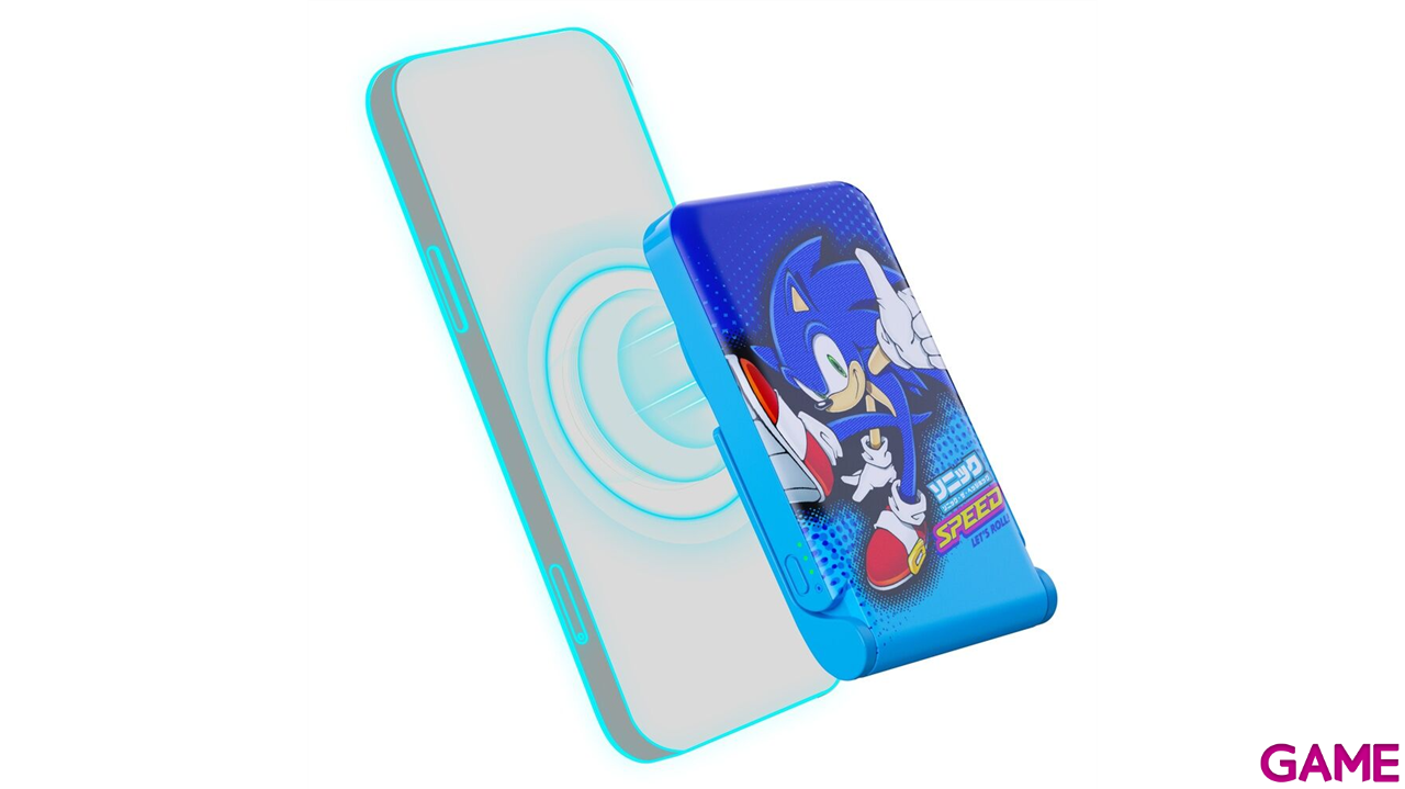 Powerbank Sonic Let´s roll Magsafe imantada de 5000 mAh-0