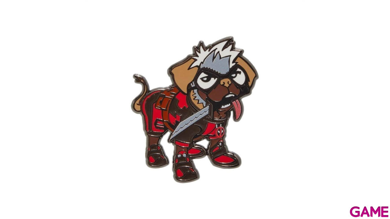 Pin metalico Marvel Deadpool Dogpool-1