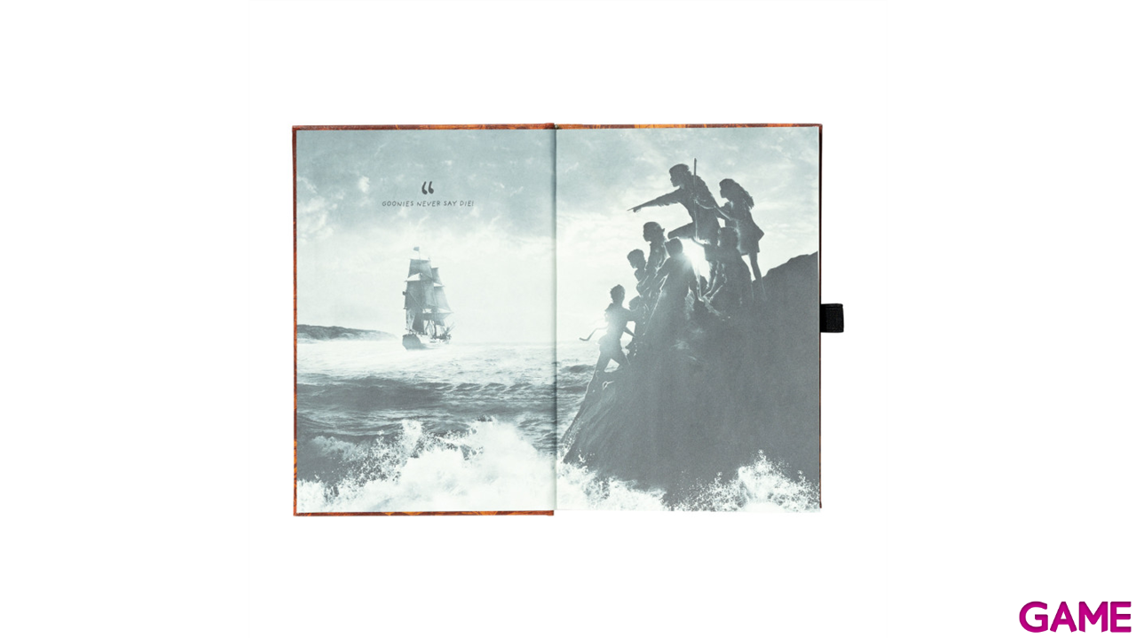 Cuaderno premium A5 con boligrafo proyector The Goonies Mapa del Tesoro-1