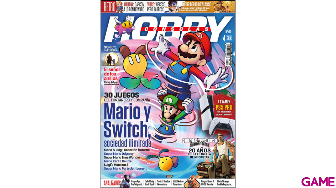Revista Hobby Consolas nº 401-0