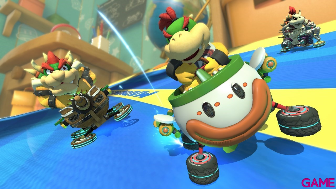 Nintendo Switch OLED Blanca + Mario Kart + 12 Meses Nintendo Online-0