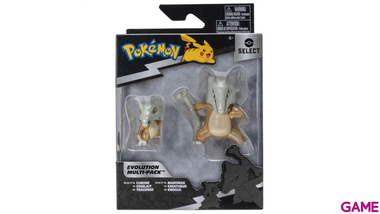 Pack de 2 figuras Pokemon Evolution-0