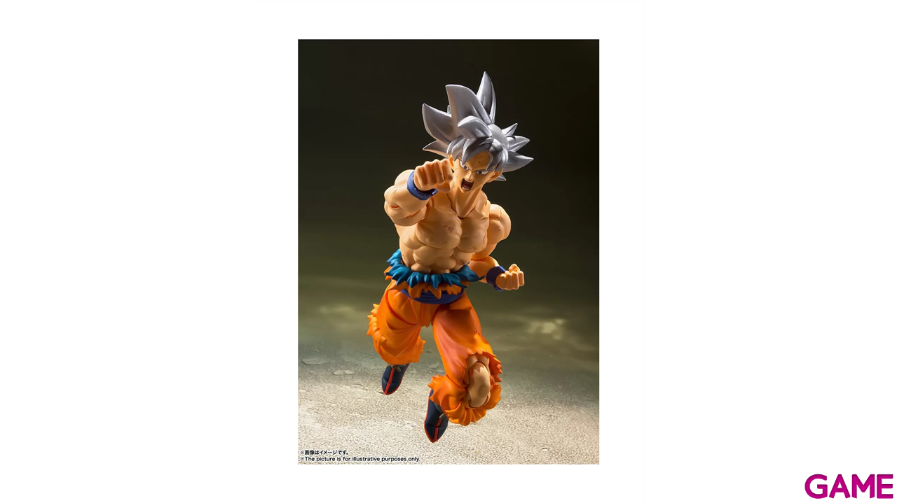 Figura Dragon Ball Super Son Goku Ultra Instinct de 14 cm-1