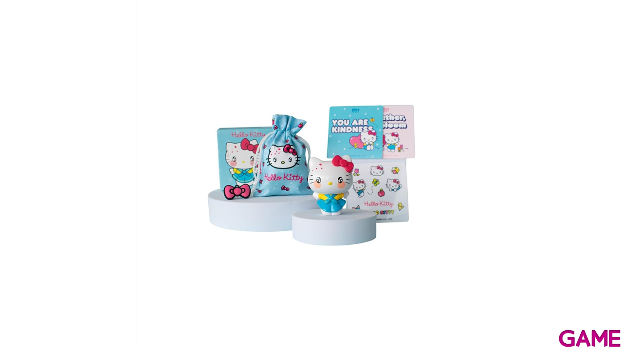 Figura Hello Kitty Kawaii + extras en caja-1