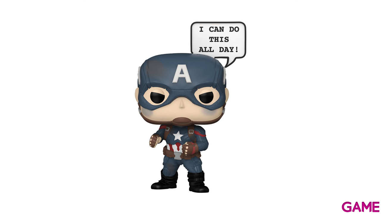 Figura POP Marvel Infinity Saga Capitan America-1