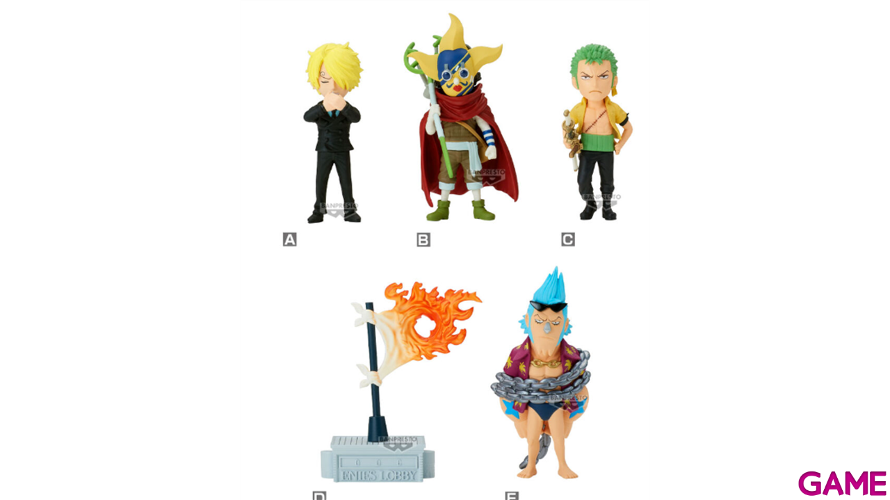 Figura coleccionable One Piece Enies Lobby 02 de 7 cm-0