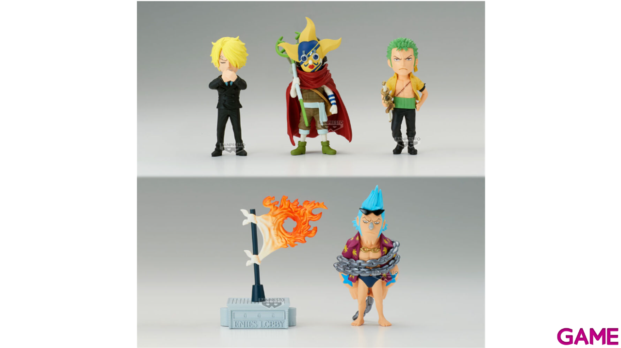 Figura coleccionable One Piece Enies Lobby 02 de 7 cm-1