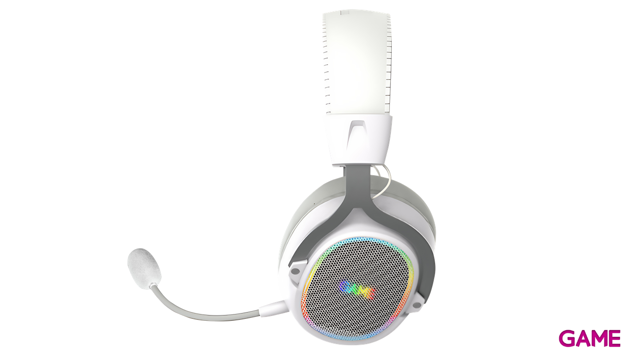GAME HH-BT-W Blanco RGB Wireless Bluetooth PC - PS5 - PS4 - XBOX - Switch - Movil - Auriculares Gaming-0