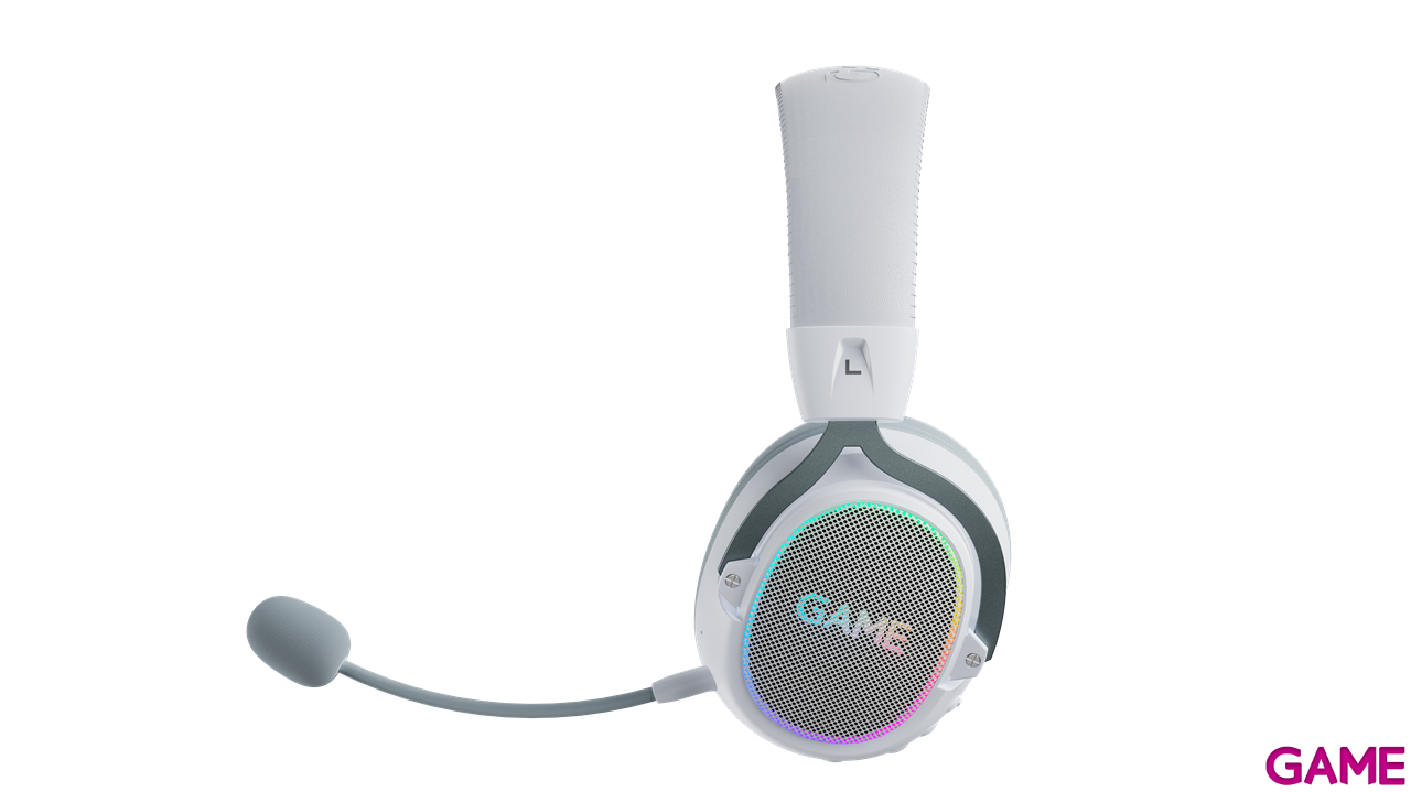GAME HH-BT-W Blanco RGB Wireless Bluetooth PC - PS5 - PS4 - XBOX - Switch - Movil - Auriculares Gaming-5