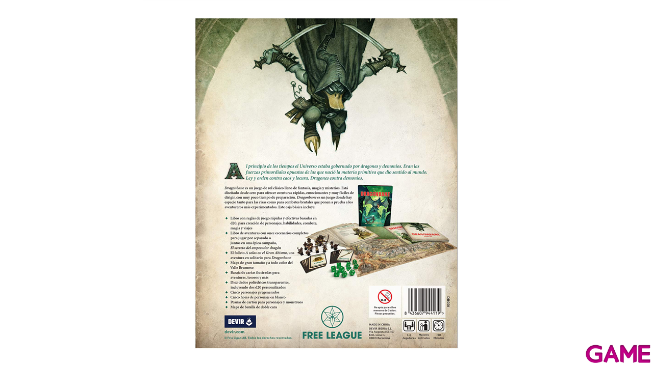 Juego de Rol caja de iniciación Dragonbane-1