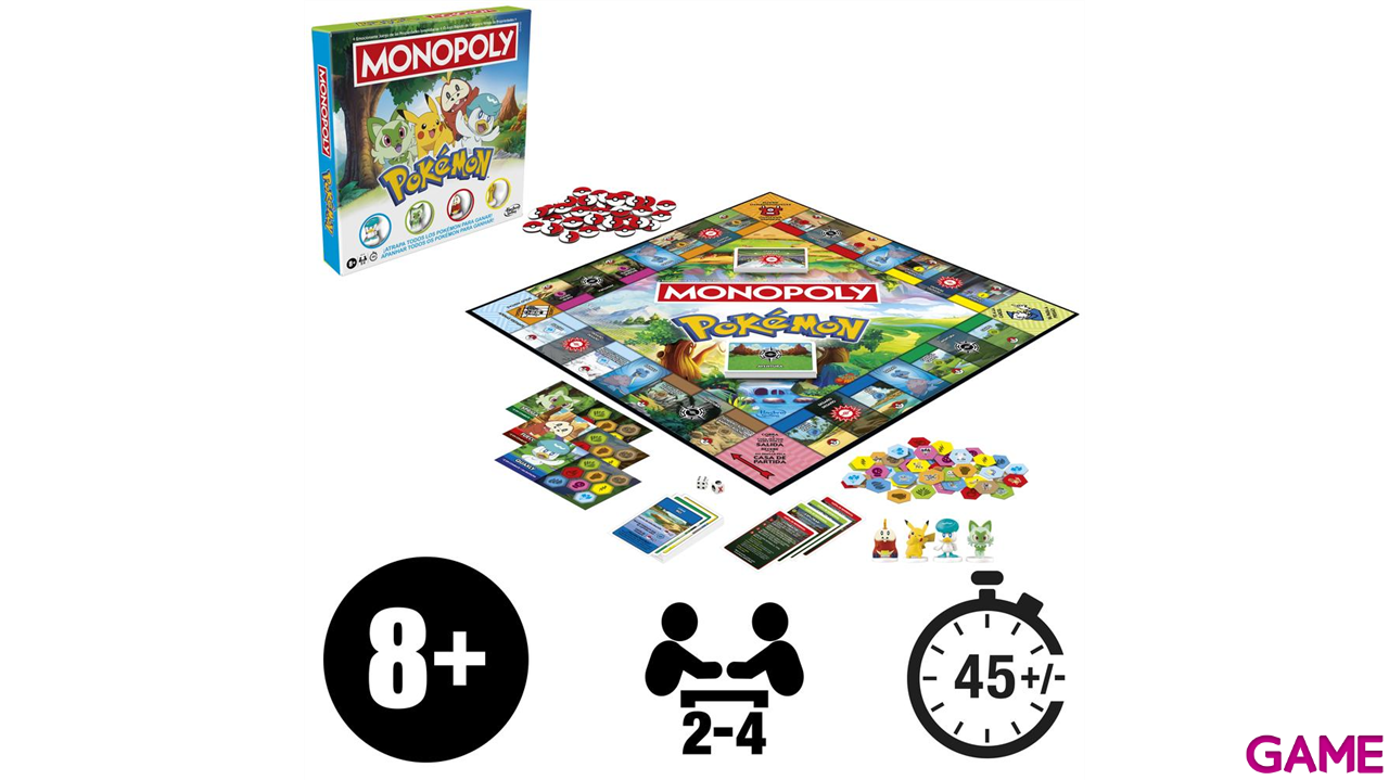 Juego de mesa Monopoly Pokemon-1