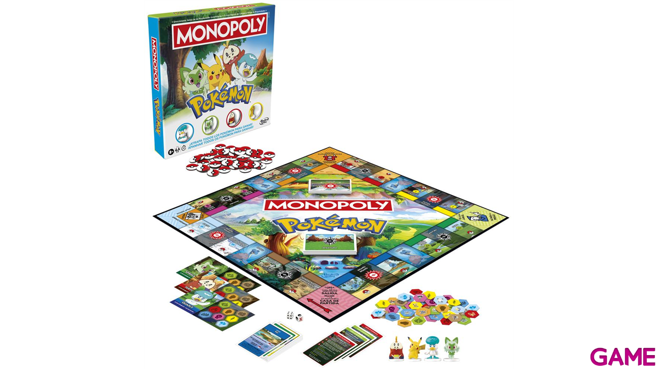 Juego de mesa Monopoly Pokemon-2