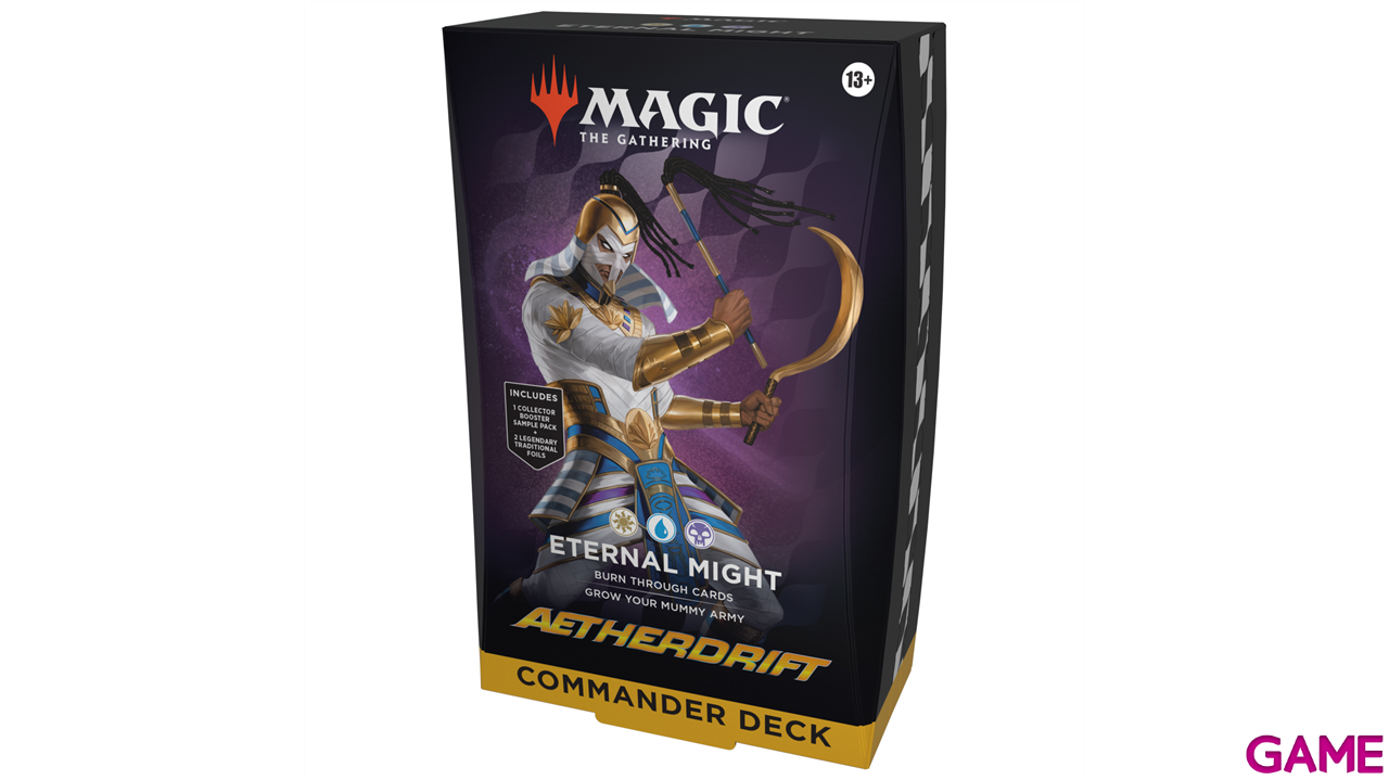 Mazo Commander Deck Magic the Gathering Aetherdrift (ingles)-1