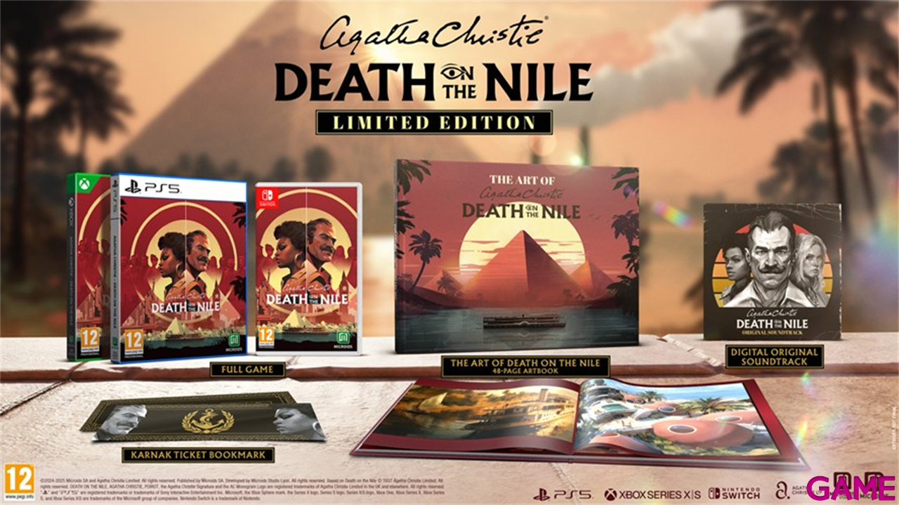 Agatha Christie Death on the Nile Limited Edition-5
