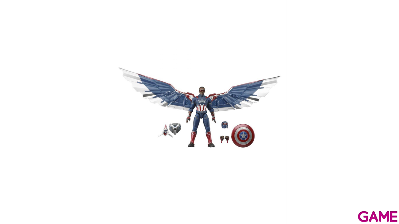 Figura Marvel Legends Capitan America Brave New World de 15 cm-0