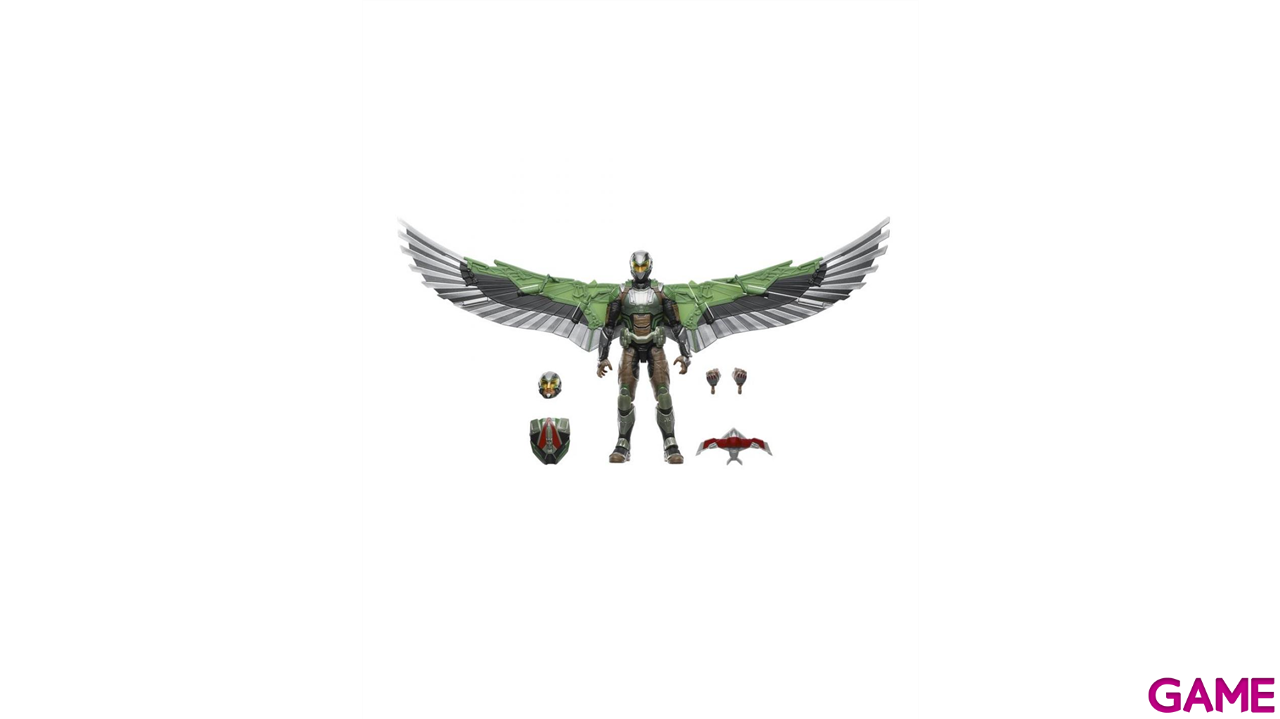 Figura Marvel Legends Capitan America Brave New World Falcon de 15 cm-0