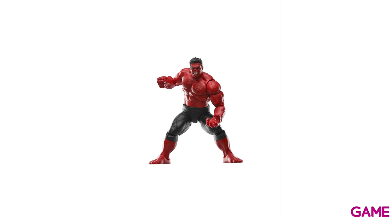 Figura Marvel Legends Capitan America Brave New World Hulk Rojo de 15 cm-0