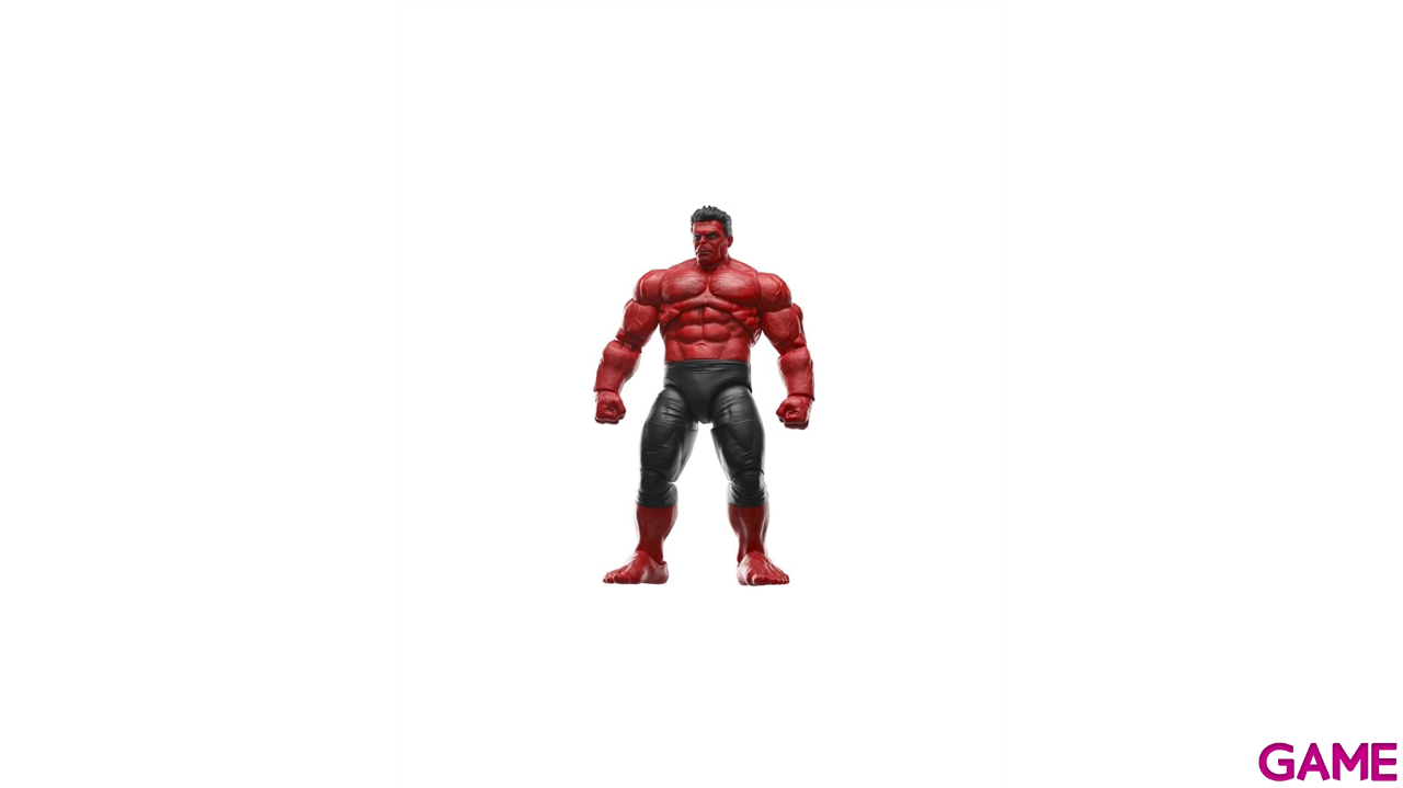 Figura Marvel Legends Capitan America Brave New World Hulk Rojo de 15 cm-5