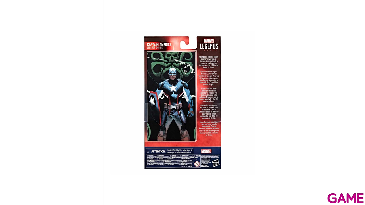 Figura Marvel Legends Capitan America Secret Empire de 15 cm-2