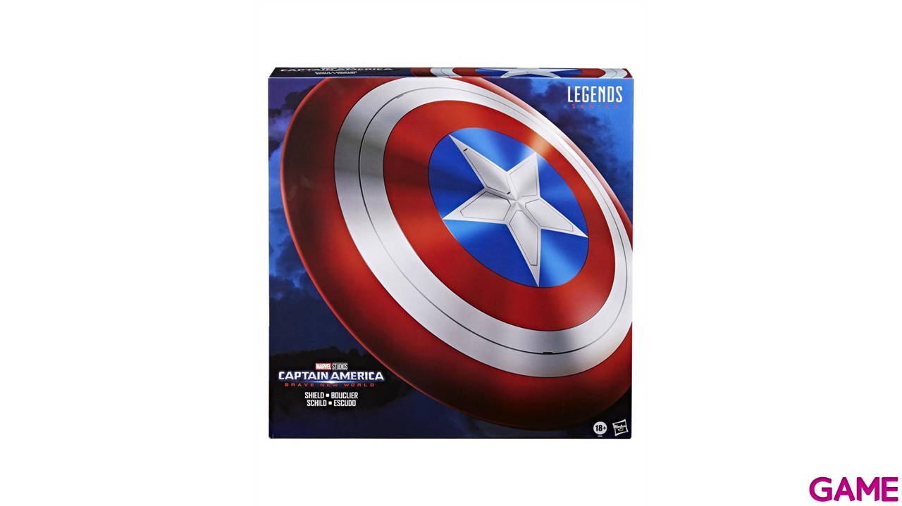 Replica Marvel Legends Escudo Capitan America de 60 cm-0