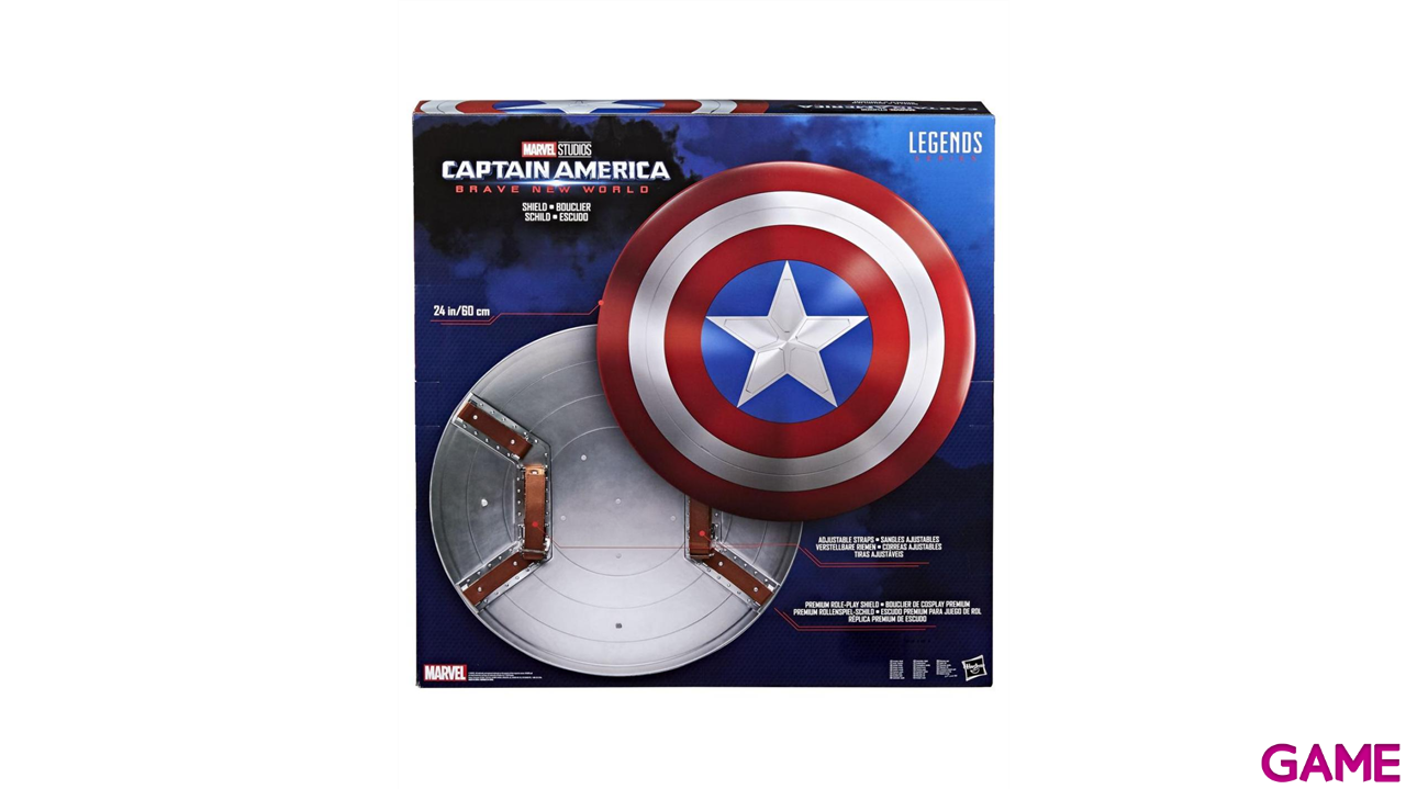 Replica Marvel Legends Escudo Capitan America de 60 cm-2