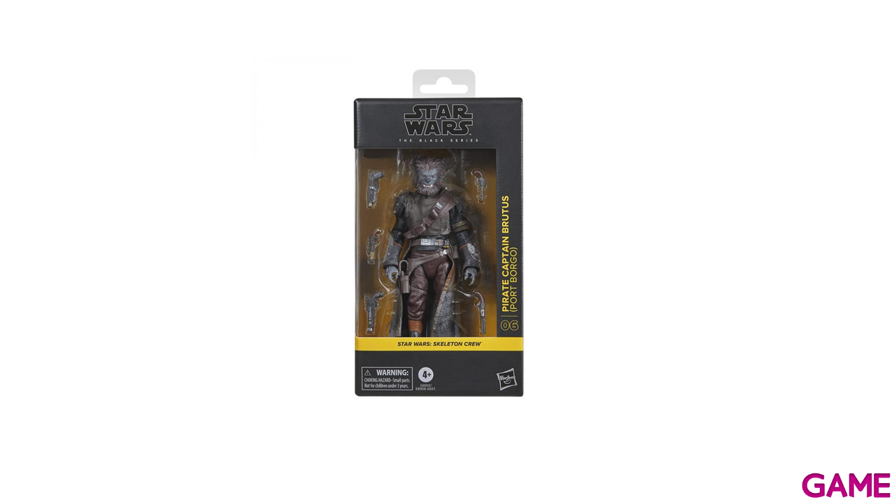 Figura Star Wars Black Series Skeleton Crew Capitan Pirata Brutus de 15 cm-2