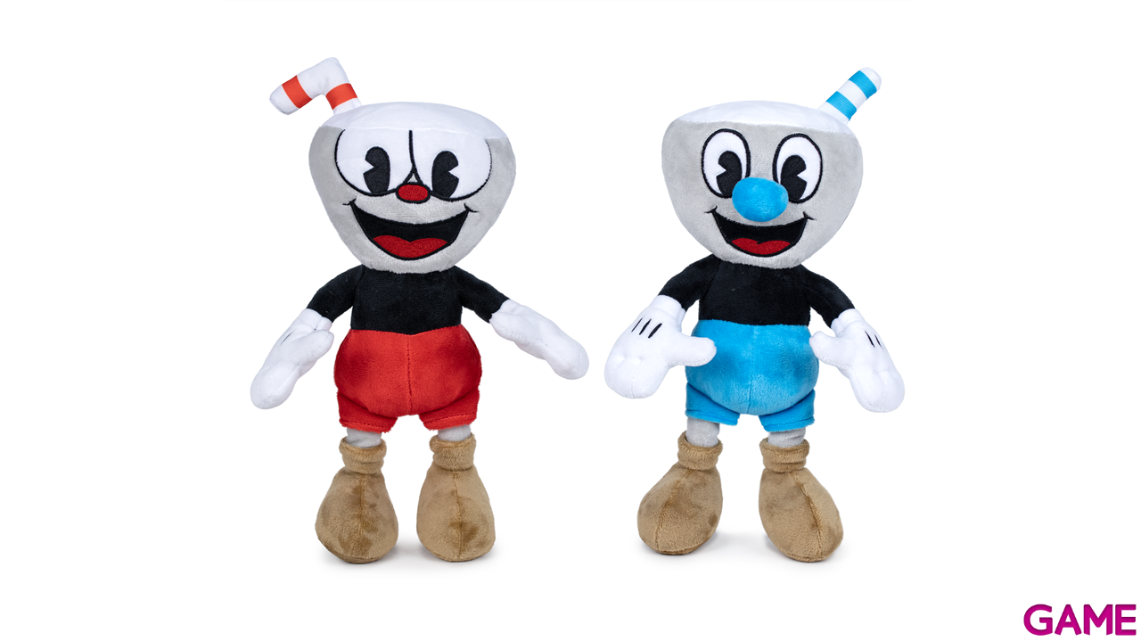 Peluche Cuphead & Mugman de 20 cm (surtido)-0