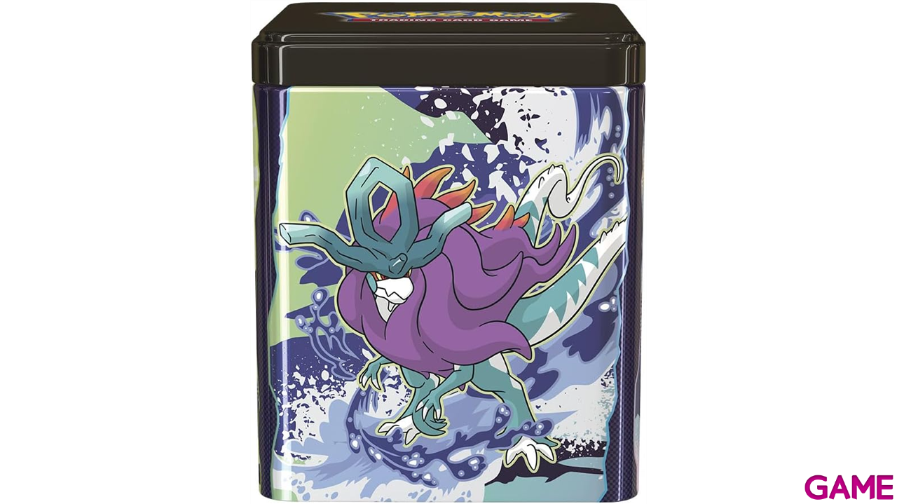 Lata de cartas Pokemon Escarlata y Púrpura Evoluciones Prismáticas (Castellano) (surtido)-2