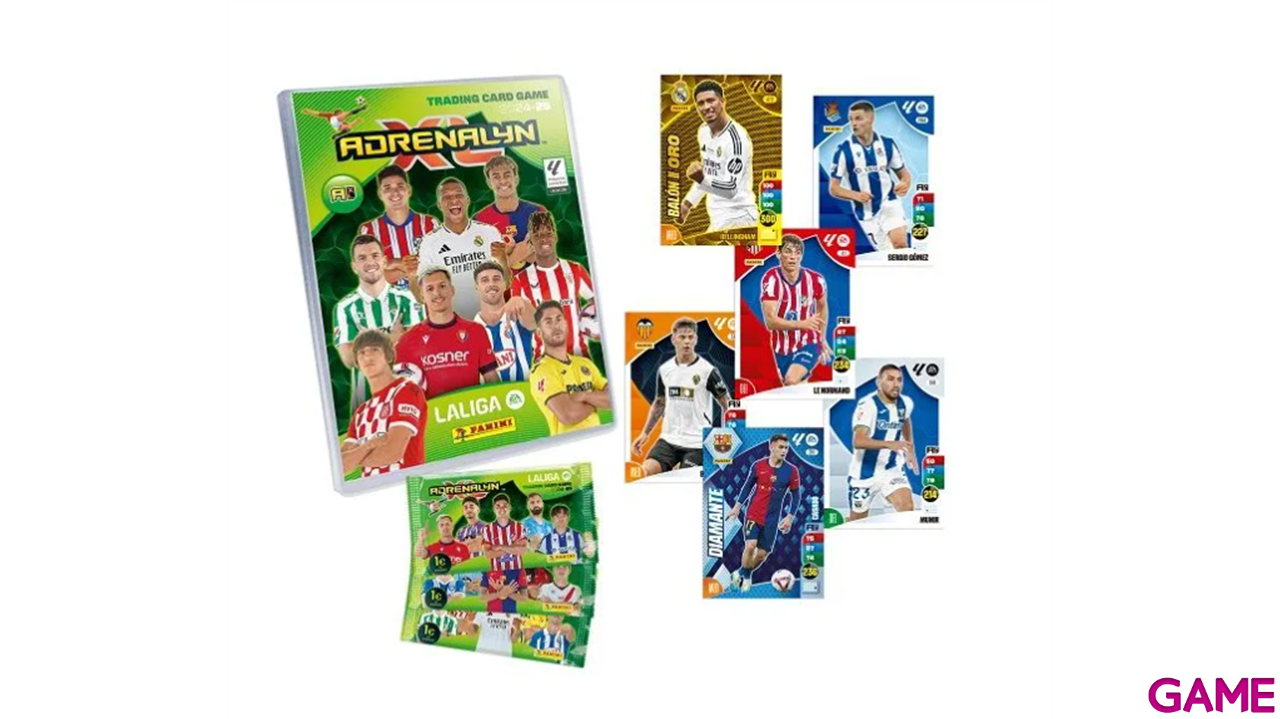 Megapack Adrenalyn 2024/2025 (Archivador + tablero + check list + 4 sobres + 3 cartas especiales + Guia )-1