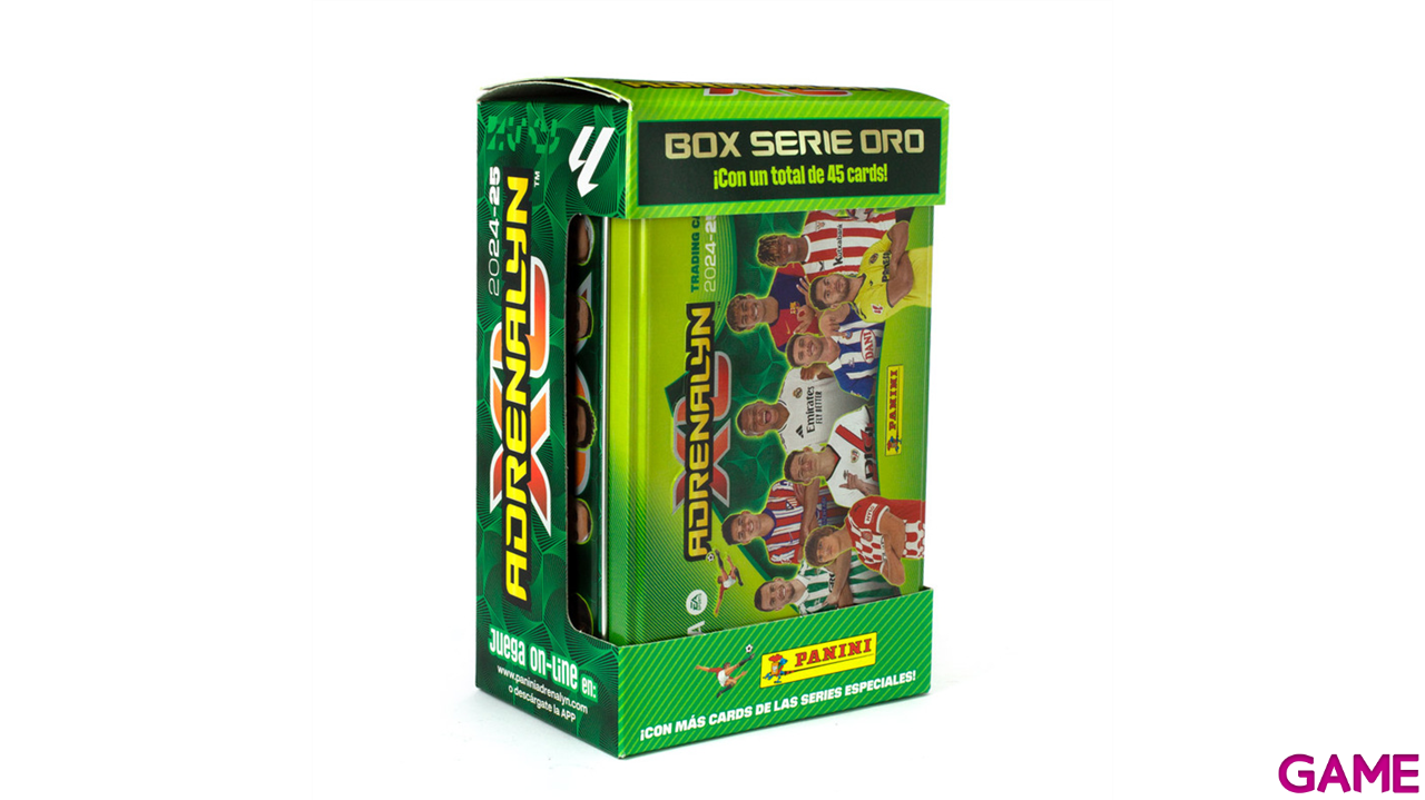 Caja metalica serie Oro Adrenalyn La Liga 2024/2025-2