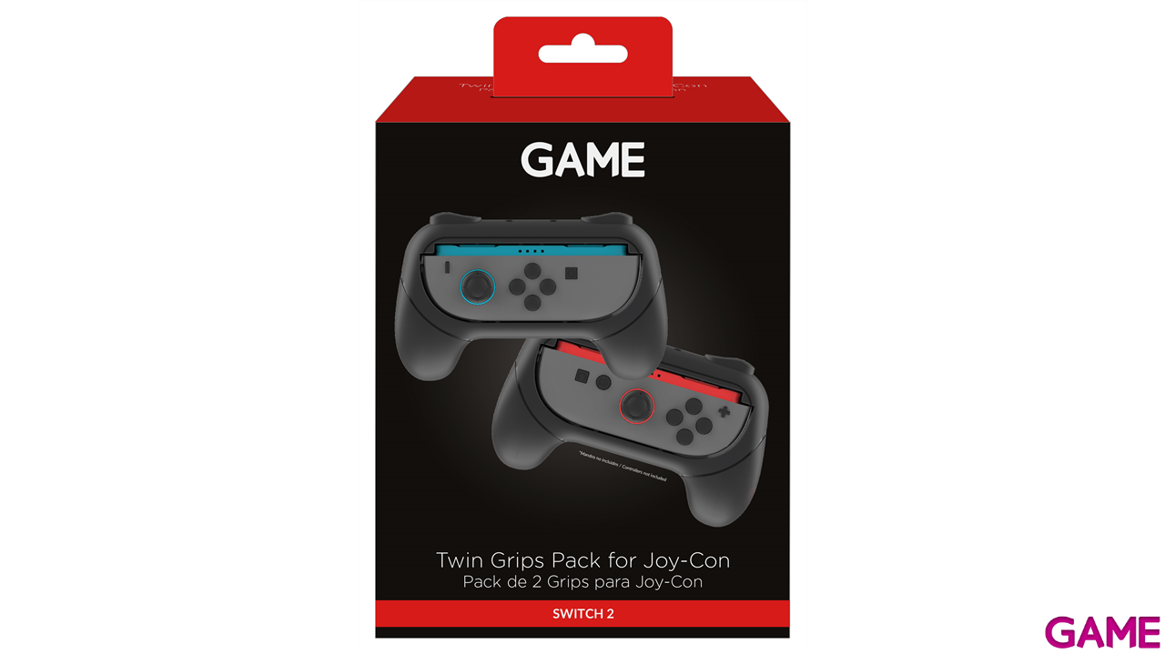 GAME GM-34247 Pack de 2 Grips para Joy-Con Switch2-0