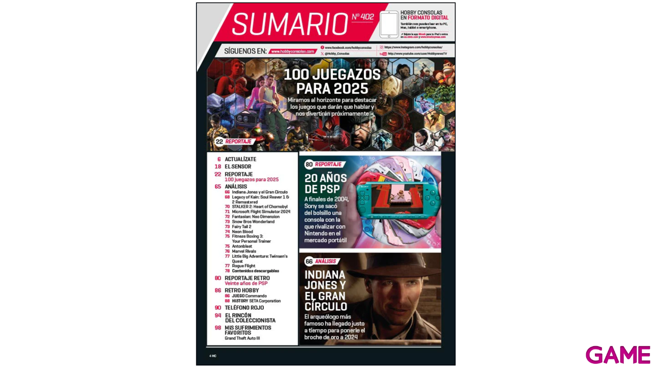 Revista Hobby Consolas nº 402-4