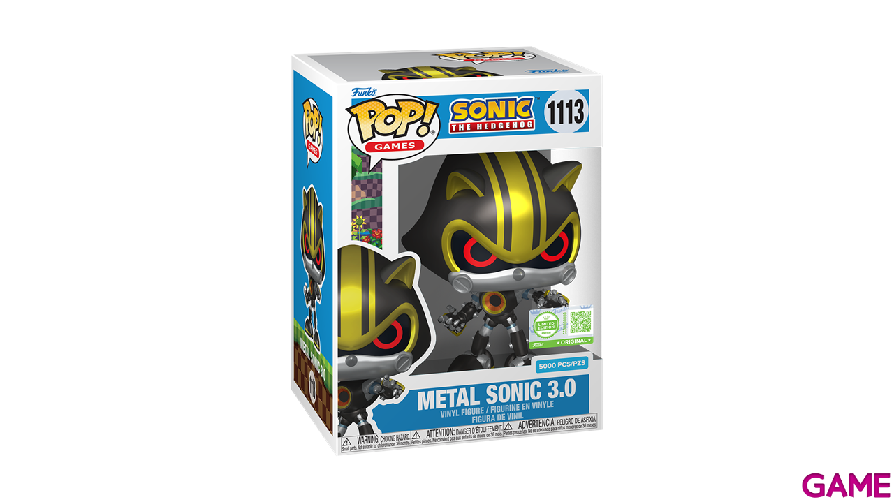 Figura POP Games Ultra Limited Edition Metal Sonic 3.0-1