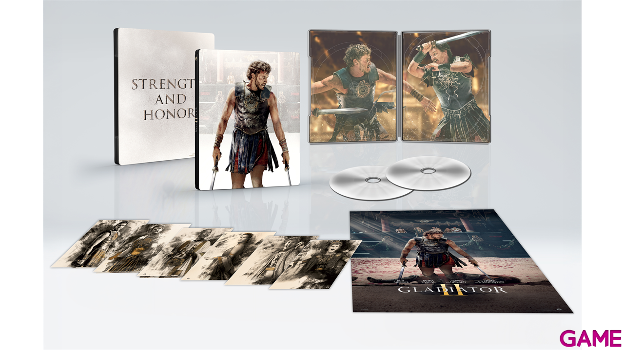 Gladiator II 4K + BD Edición Steelbook 1-0