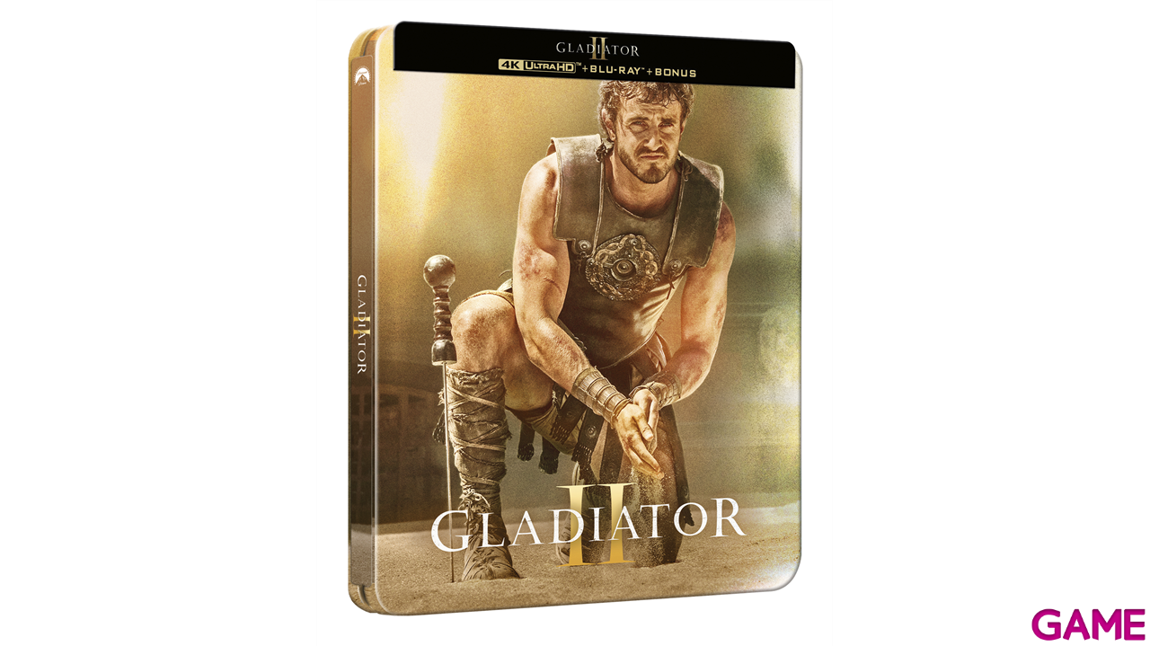 Gladiator II 4K + BD Edición Steelbook 2-1