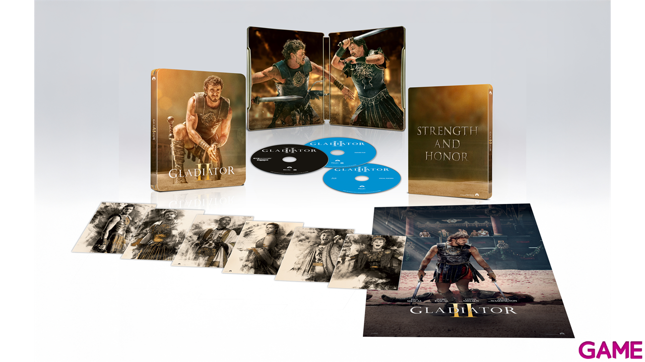 Gladiator II 4K + BD Edición Steelbook 2-2
