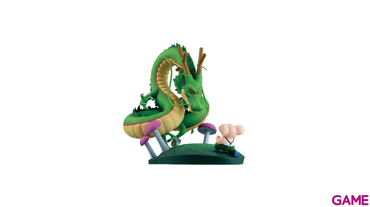 Figura Ichibansho Dragon Ball Dragon History II  Oolong y Shenron de 14 cm-0