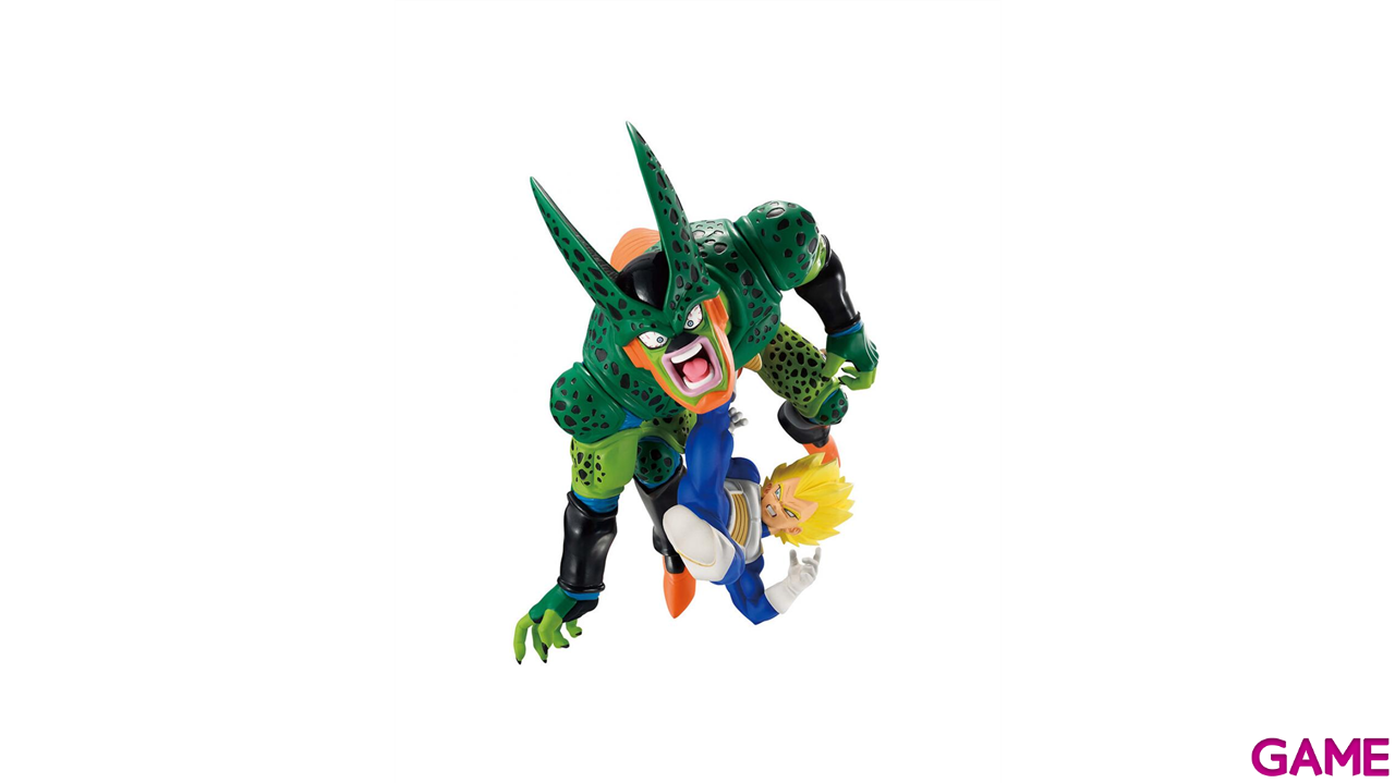 Figura Ichibansho Dragon Ball Dragon History II Vegeta vs Cell de 17 cm-1
