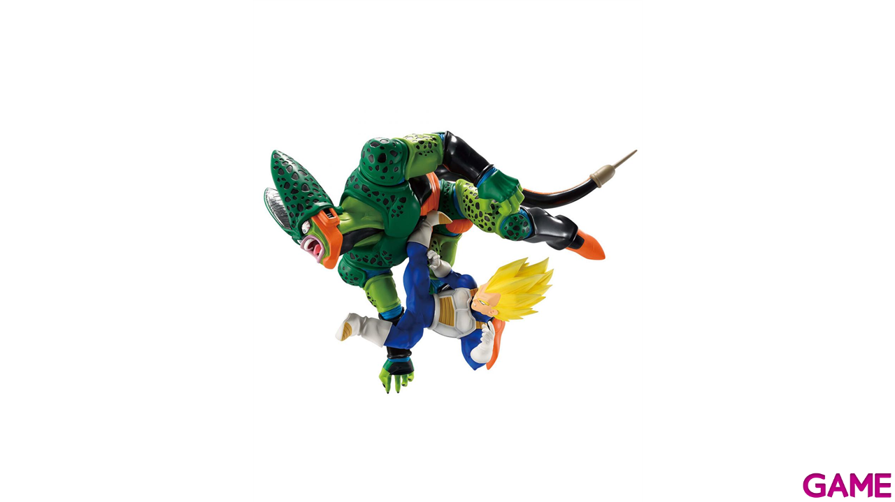 Figura Ichibansho Dragon Ball Dragon History II Vegeta vs Cell de 17 cm-2