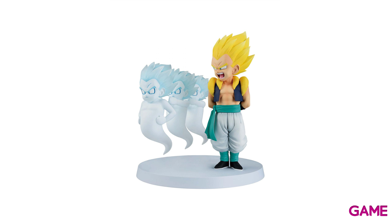 Figura Ichibansho Dragon Ball Dragon History II Super Saiyan Gotenks y Ghost de 13 cm-1