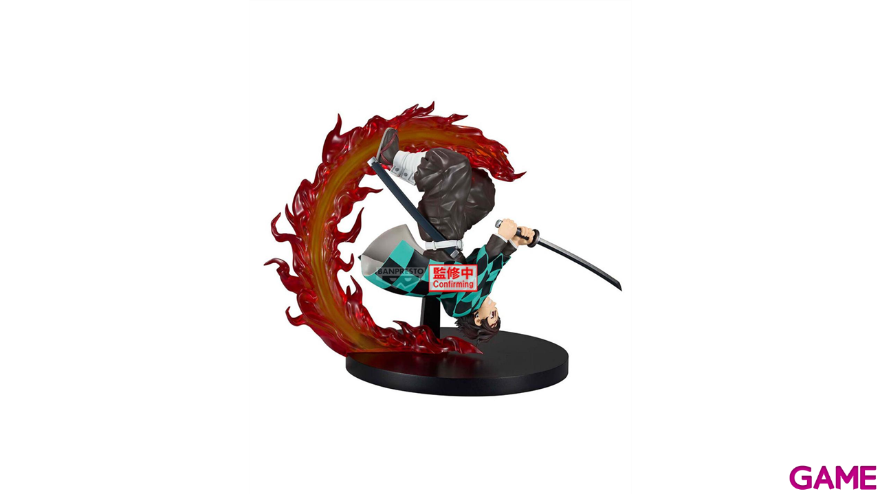 Figura Demon Slayer Kimetsu no Yaiba Vibration Stars Tanjiro Kamado de 15 cm-0