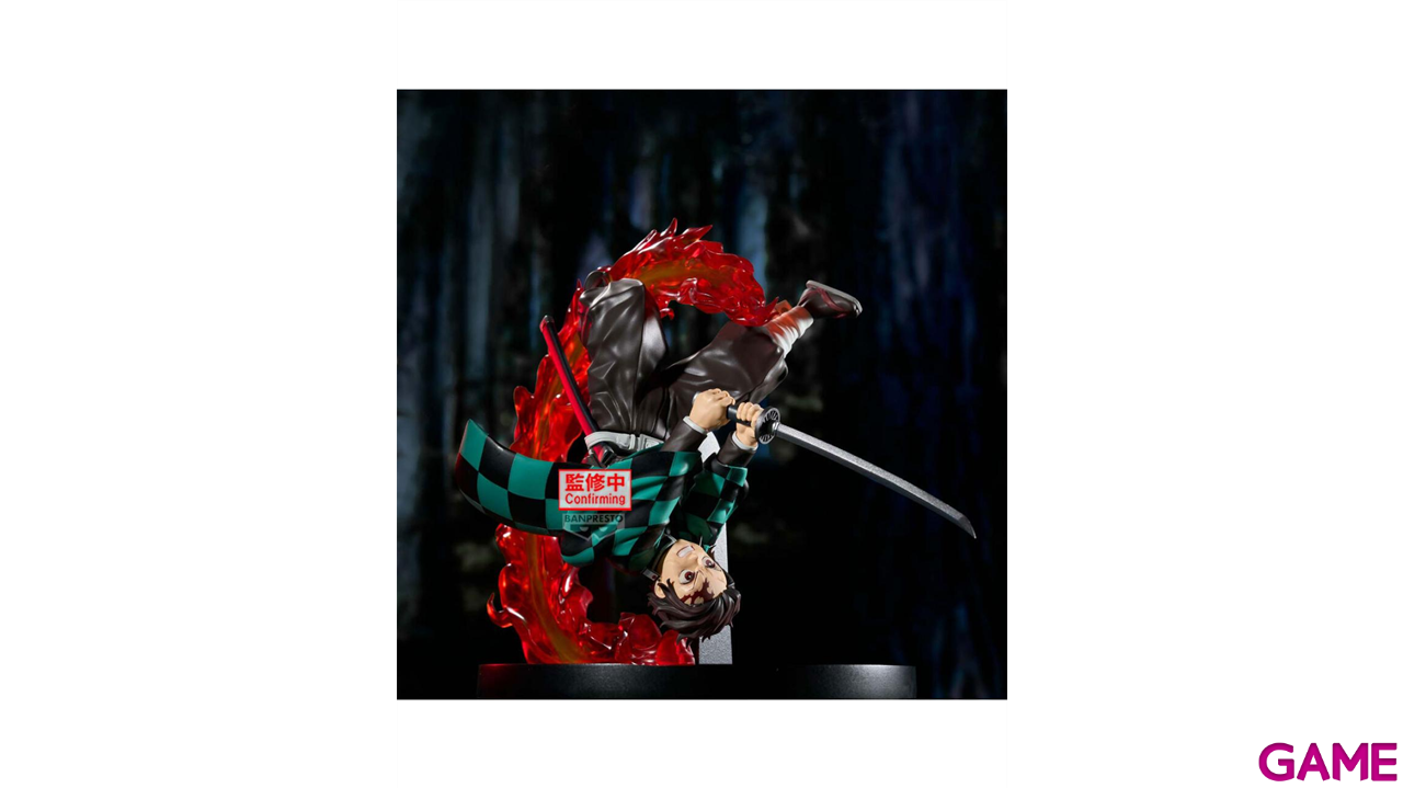 Figura Demon Slayer Kimetsu no Yaiba Vibration Stars Tanjiro Kamado de 15 cm-2