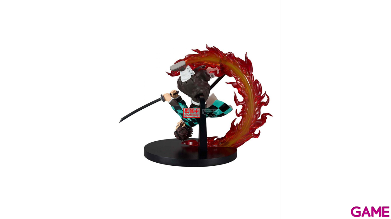 Figura Demon Slayer Kimetsu no Yaiba Vibration Stars Tanjiro Kamado de 15 cm-3